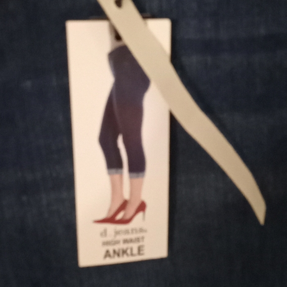 d.jeans size 6 modern fit high waist Ankle jeans - Picture 4 of 10